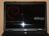 Ноутбук с Debian